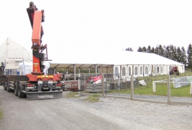 Hardosan - Dodion Location - location de chapiteau pour vos festivits  Gouvy (province du Luxembourg)